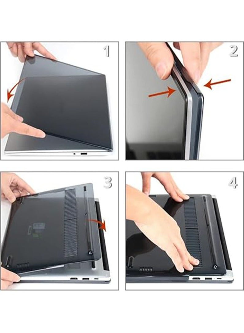 عام حالة لابتوب متوافقة مع هواوي ميت بوك X برو 13.9 بوصة 2020/2021، غطاء صلب مضاد للصدمات بطلاء غير لامع لحماية ميت بوك X برو. - Image 5