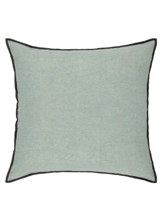 atmosphera Linah Premium Quality Cushion with Removable Cover Celadon Green 45 x 45 cm 194315K