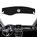 KEYOOG Dashboard Cover Dash Mat Fit for 20162021 MercedesBenz CClass W205C180 C200 C250 C300 C400 C350eCar Dash Board Mat AntiGlare CarpetNonSlip Pad Black - Image 2