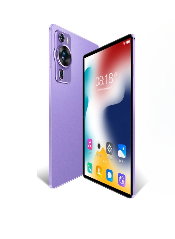 AROAQ P60 Pro 4G Wifi Android Tablet, 10.1 Inch Screen Octa Core Ultra Slim Mobile Phone Tablet, Multifunctional Dual Camera Touch Screen Pad, (1pc, Purple, 4GB RAM 64GB ROM (6750, 8.1)) - Image 1