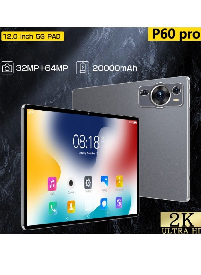 AROAQ P60 Pro 4G Wifi Android Tablet, 10.1 Inch Screen Octa Core Ultra Slim Mobile Phone Tablet, Multifunctional Dual Camera Touch Screen Pad, (1pc, Purple, 4GB RAM 64GB ROM (6750, 8.1)) - Image 3