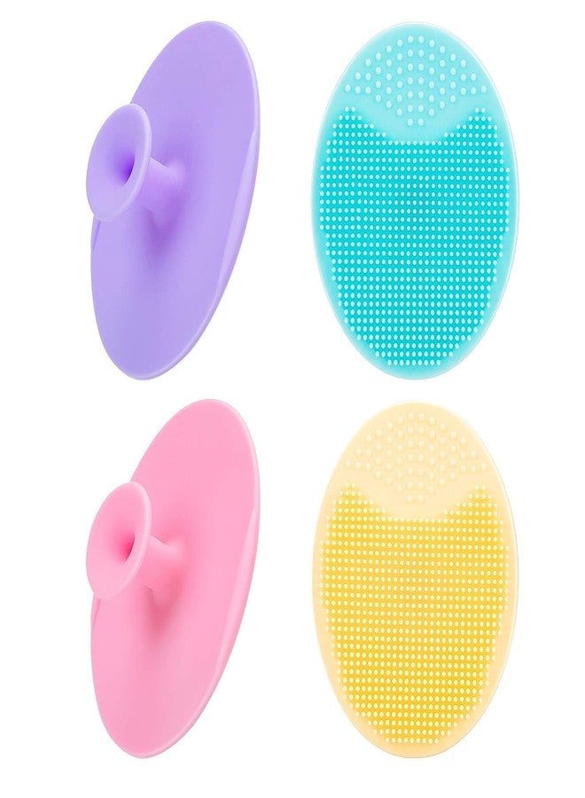 Ruby Face RUBYFACE Silicone Facial Cleansing Brush, Soft Face Scrubber, Deep Cleaning Blackhead Acne Pore Cradle Cap Face Wash for Girl Woman (2 Pcs) - Image 2