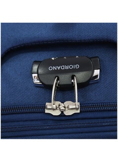 GIORDANO Giordano Softside  Luggage Trolley 3 PCS Set ,Blue  - Image 4
