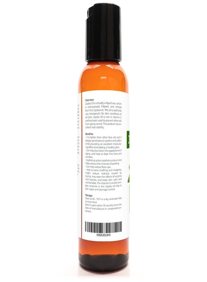 velona Jojoba Oil 2 fl oz | 100% Pure and Natural Carrier Oil | Clear, Refined, Cold Pressed | Moisturizing Face, Hair, Body and Skin Care | Use Today - Enjoy Results - Image 3