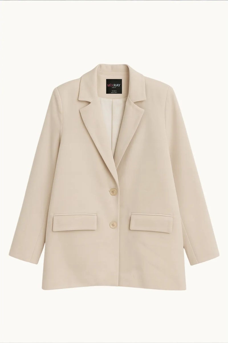 MIXRAY Oversized Blazer