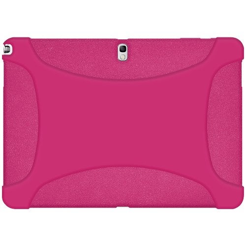 AMZER Silicone Skin Jelly Case Back Cover for Samsung GALAXY Note 10.1 2014 Edition/Tab PRO 10.1(AMZ96848), Hot pink - Image 5