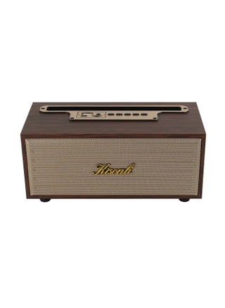 Kisonli G12A Wooden Music Speaker - 360° Stereo Sound - Supports TF card, AUX input, and USB - Deep Bass - 5W Power - Up to 5 Hours Battery Life - Built-in Microphone - brown - pzsku/ZE1B56DF608B3B9E53657Z/45/_/1738501599/701f5103-5f9d-43c0-a430-d063cf1d7724