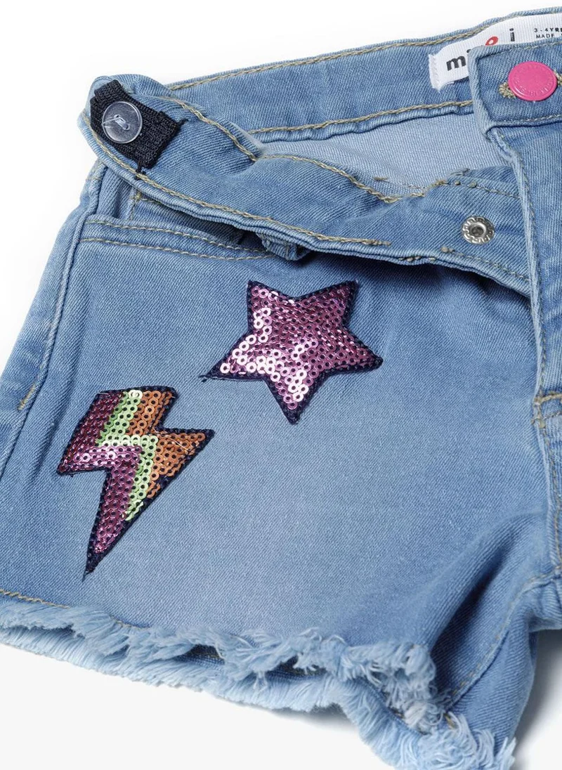 MINOTI Girls Denim Shorts