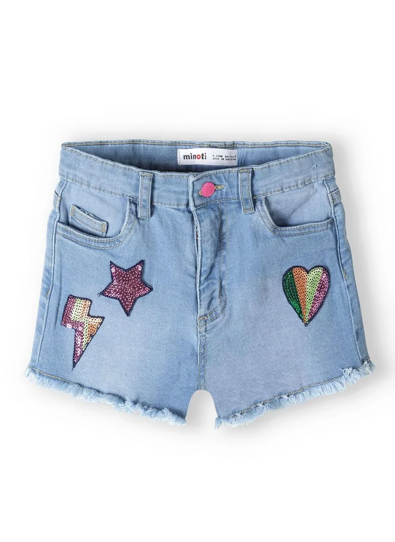 مينوتي Kids Girls Denim Short
