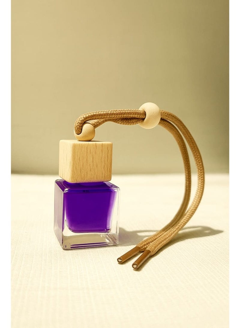 Car Perfume | Car Freshener | Car Hanging Perfume | Car Diffuser 10 Ml, Purple Floral, Fruity Fragrance. Car Accessories Deodorizer - Image 2
