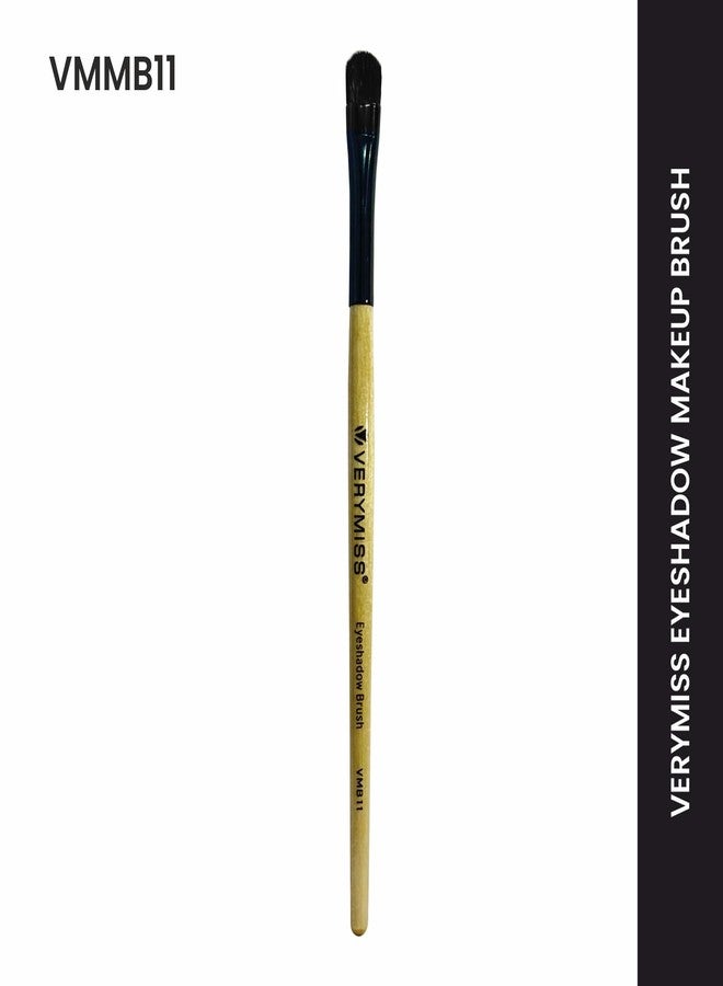 Verymiss 8 to 8 Makeup Brush I Soft Bristles I Comfortable Wooden Handle I Soft and comfortable I Vegan I Skin Friendly I Easy Washable (EYESHADOW BRUSH) - Image 3