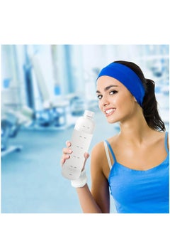 TYCOM Drinking Water Bottle With Time Marker - 1L Leak-Proof, Bpa Free, Motivational Reusable 32Oz Water Bottles With Times To Drink - Ideal For Fitness, Sports, Travel, Gym, & Outdoor (White)  - Image 5