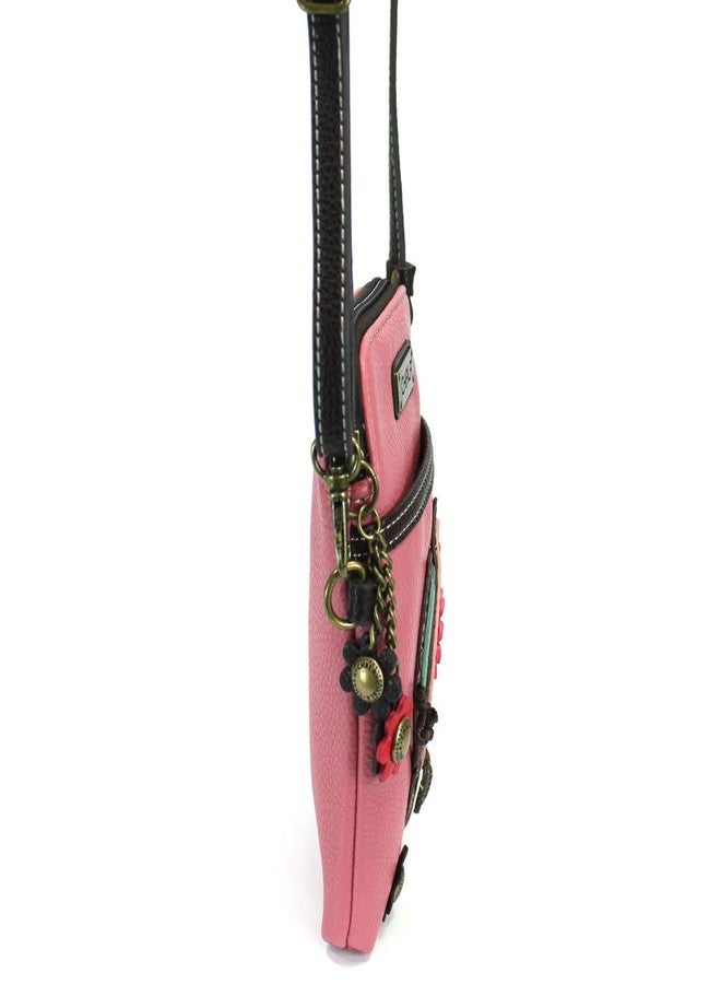 Chala Handbags Charming Butterfly Theme Collection (Pink Phone Purse) Small - Image 5