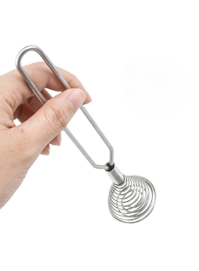 LUFMWCWD Varilety Stainless Steel Spring Coil Whisk Wire Whip Cream Egg Beater Gravy Cream Hand Mixer Kitchen Tool Accessories For Mixing, Blending, Beating, Stirring, Cooking - Image 1