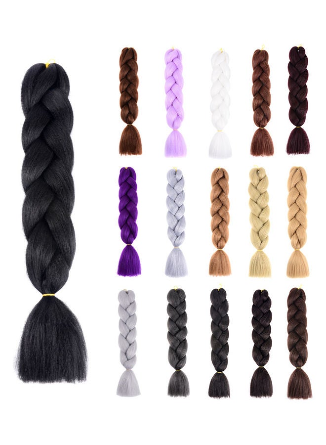 NIBEMINENT Synthetic Hair Extension Wig 19 55.8x8.4x2.45cm - Image 2