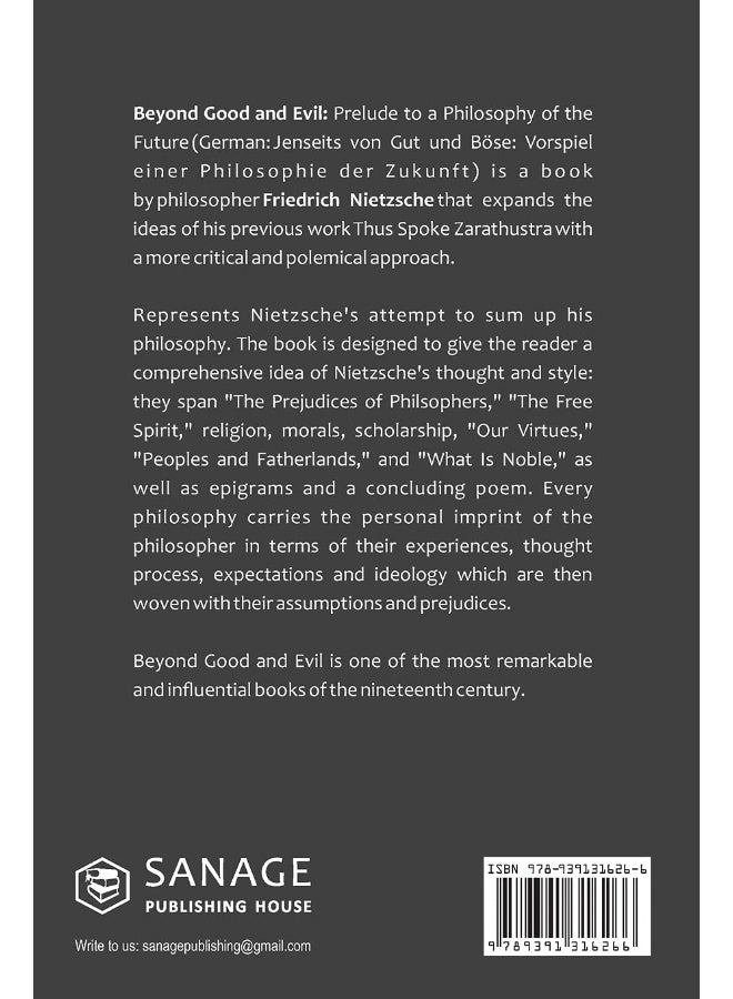 Sanage Publishing Beyond Good and Evil - Image 2