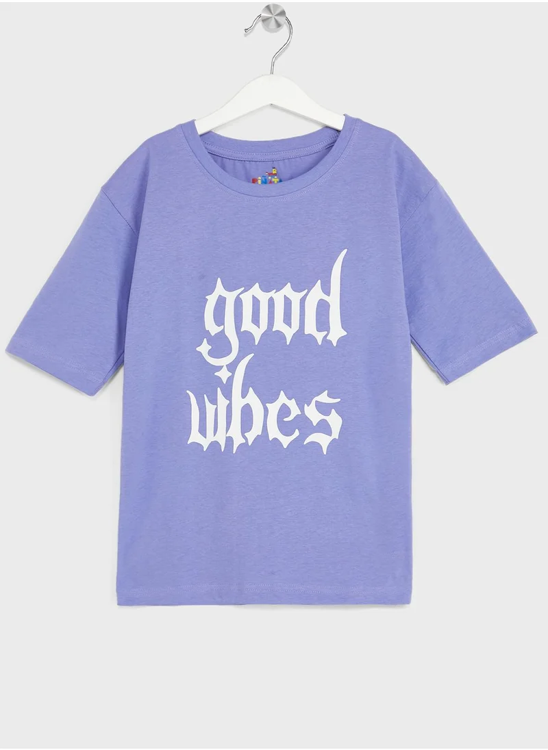 Pinata Girls Pack Of 3 Printed T-Shirt Set