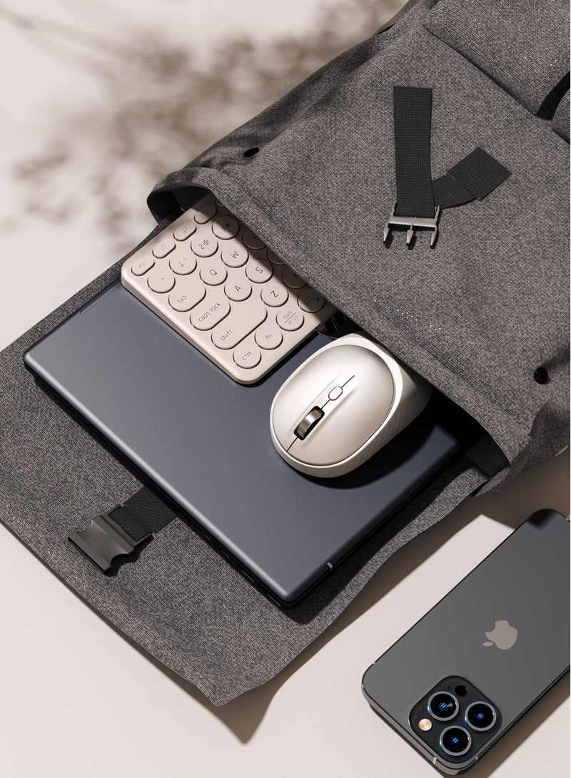 HP ماوس بلوتوث لاسلكي M231 كتم الوضع المزدوج 800-1600 ديسيبل متوحد الخواص الفئران بلوتوث/2.4 جيجا ماوس لاسلكي طويل الأمد متوافق مع جميع الأجهزة - Image 3