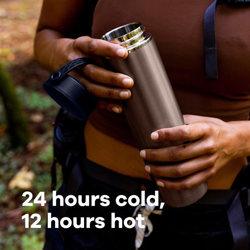 Hydro Flask 24 Oz Lightweight Trail Series Wide Flex Cap Tourmaline- Hiking Water Bottle - Image 3