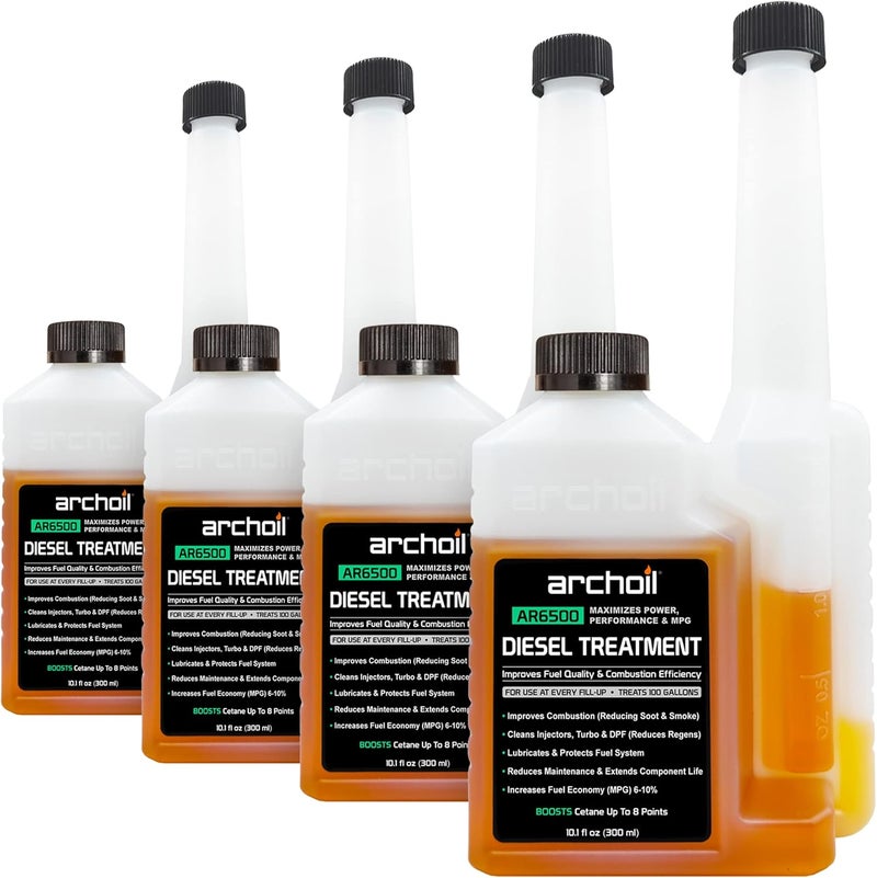 Archoil AR6500 Diesel Treatment - Four Pack (10.1 oz each) - Treats 400 Gallons - Image 1
