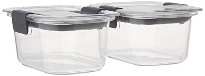 Rubbermaid Brilliance Food Storage Container, Small, 1.3 Cup, Clear, 2-Pack - Image 4