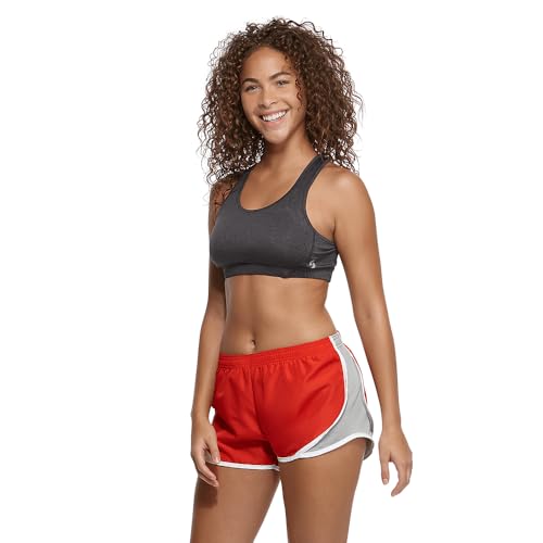 Soffe Womens Team Shorty Short, Black/Red/White, X-Small - Image 4