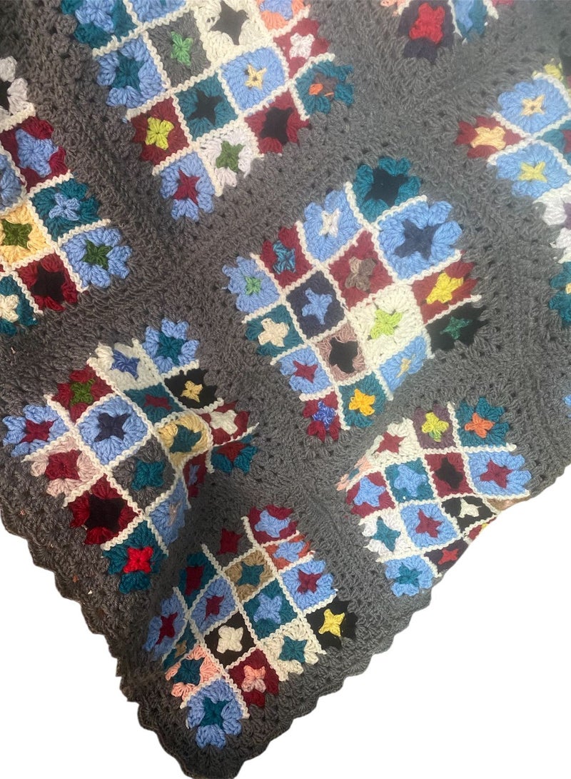 مفرش للسريرهاندميد من خيوط الصوف التركي - Image 2