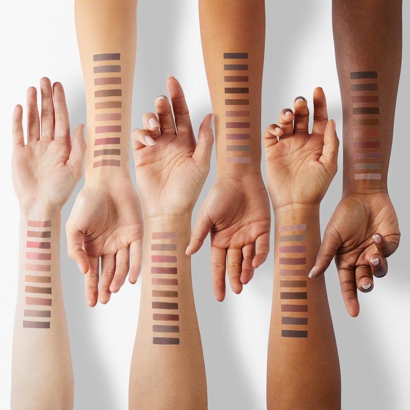 Erinde 10 Colors Eyeshadow Palette Makeup - Matte Shimmer Glitter Eye Shadow, Ultra-Blendable, High Pigmented, Naturing-Looking, Neutral Nude Eyeshadow Palette with Professional Brush, Plant Rhythm - Image 4