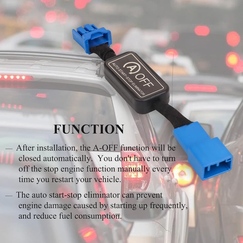 Jamscar Auto Start Stop Eliminator Compatible for Toyota RAV4 2020 2021 2022 2023 2024, Car Stop Start Engine System Delete/Disable/Canceller Device Harness - Image 4
