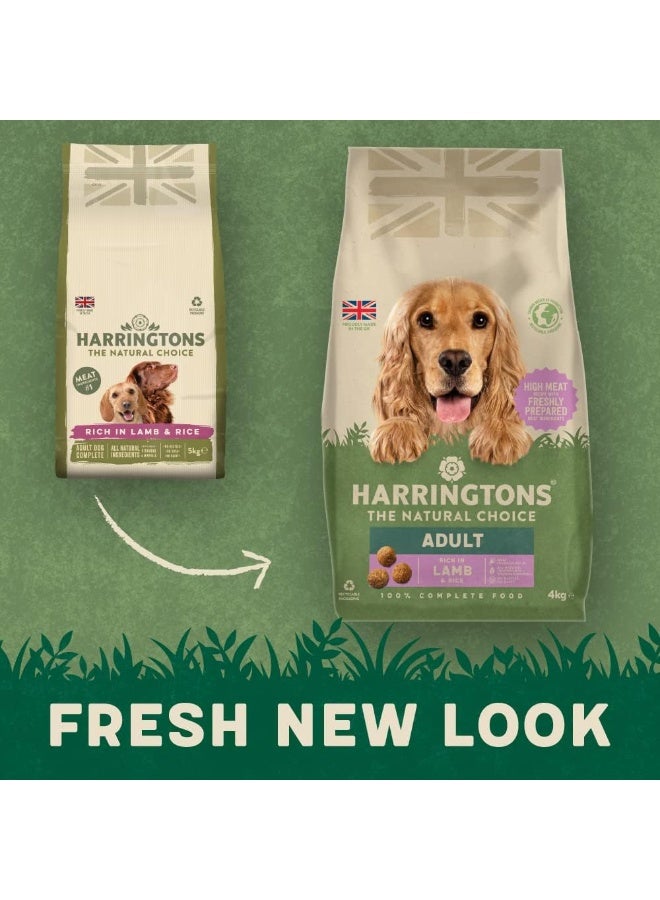 Harringtons Complete Lamb Rice Adult Dry Dog Food 4Kg - Image 4