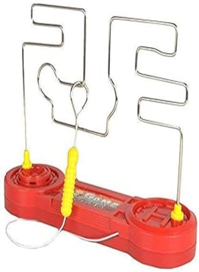 Tangshi Buzz Wire Game, Collision Electric Maze Shock Toys Party Nerve Game for Family Kids 
