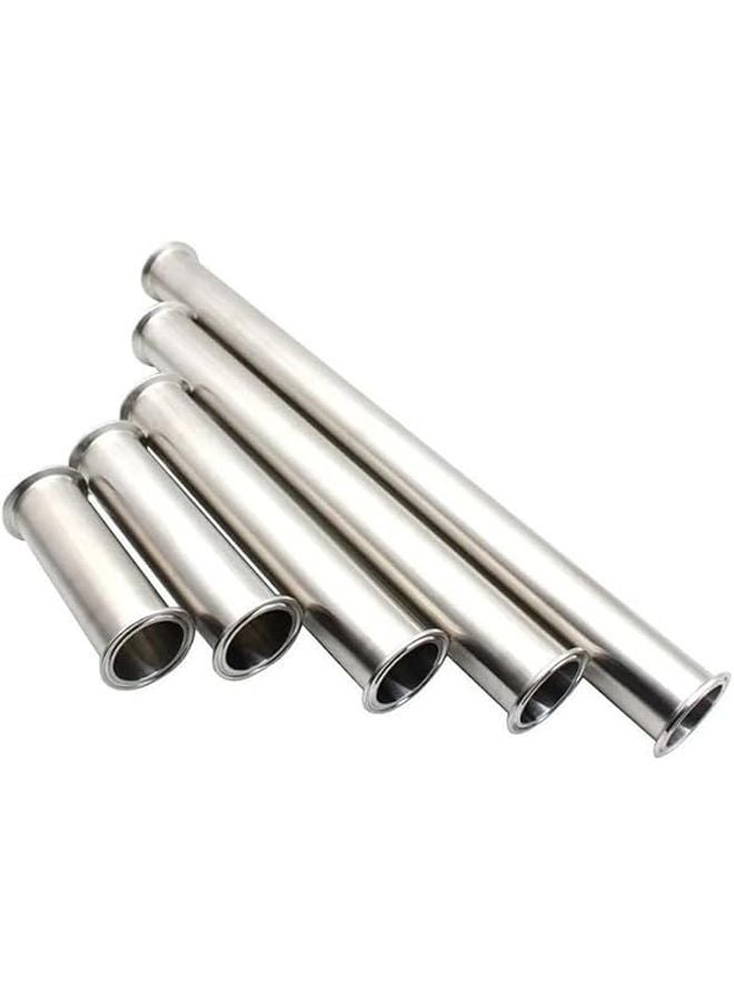 الفولاذ المقاوم للصدأ 304 أنبوب ثلاثي البكرة 1.5 بوصة القطر الخارجي 50.5 مم الطول 6 بوصة 150 مم - Image 1