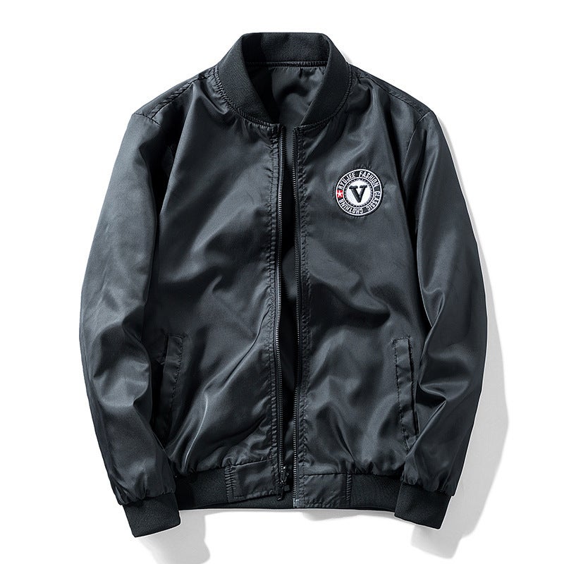 Jacket Overcoat Men'S Double-Sided Wear 2020 Spring New Style Air Force One Casual Thick Flying Suit Men'S Clothing - Image 5