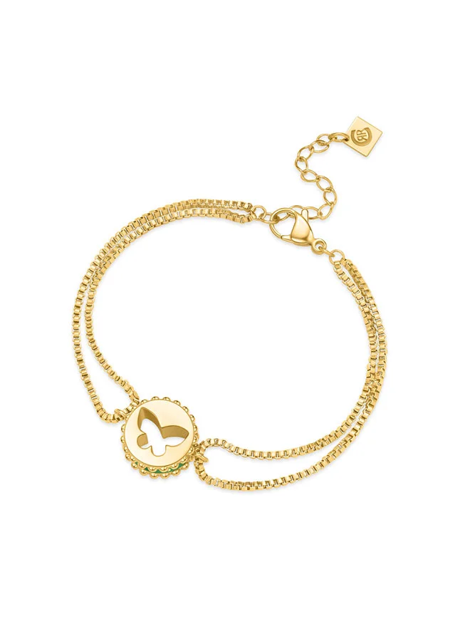 شيروتي 1881 Gaetana Gold Plated Bracelet For WomenCIJLB0009802