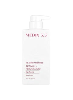 Medix 5.5 Medix 5.5, Body Cream, Age Rewind, Retinol + Ferulic Acid, 15 fl oz (444 ml)  - Image 1