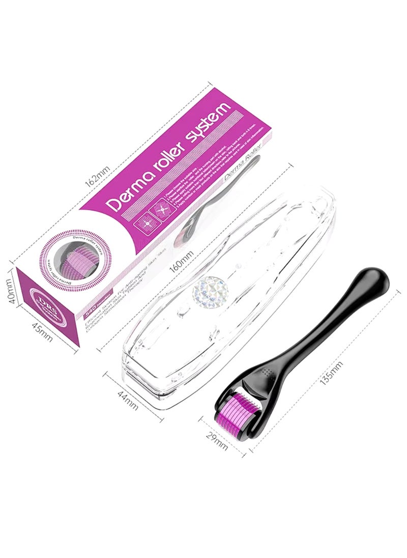 Prime by javaudan Beard Roller 1 mm Derma Face Roller With 540 Micro Needle Roller Titanium Skin for Face Body Beard and Hair Growth  - Image 3