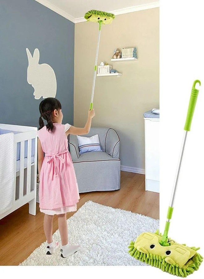 COZIESS 1Pcs,Kids Mini Mop Toy Household Cleaning Toy for Hands on Ability Housework, Heavy Duty, Super Absorbant Housekeeping Pretend Play Cleaning Toy Gift for Boys Girls - Multicolor - Image 3