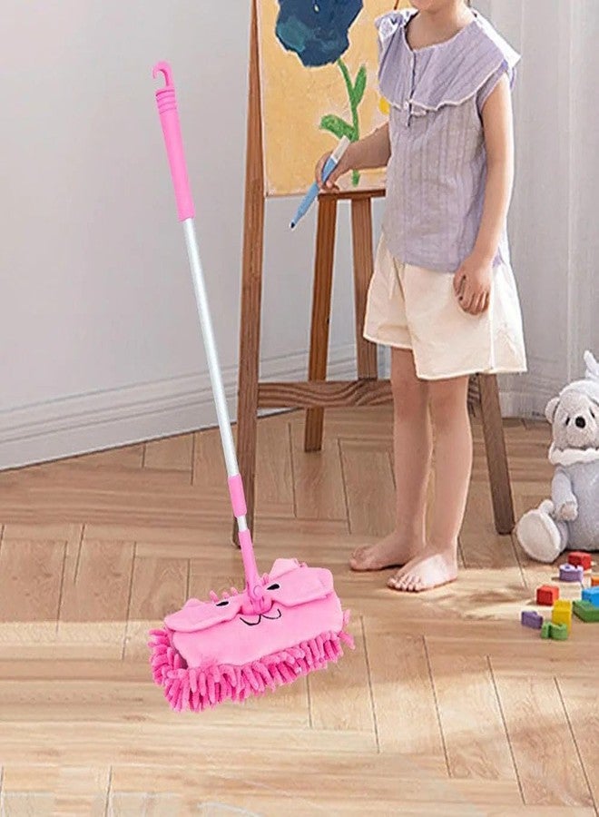 COZIESS 1Pcs,Kids Mini Mop Toy Household Cleaning Toy for Hands on Ability Housework, Heavy Duty, Super Absorbant Housekeeping Pretend Play Cleaning Toy Gift for Boys Girls - Multicolor - Image 5