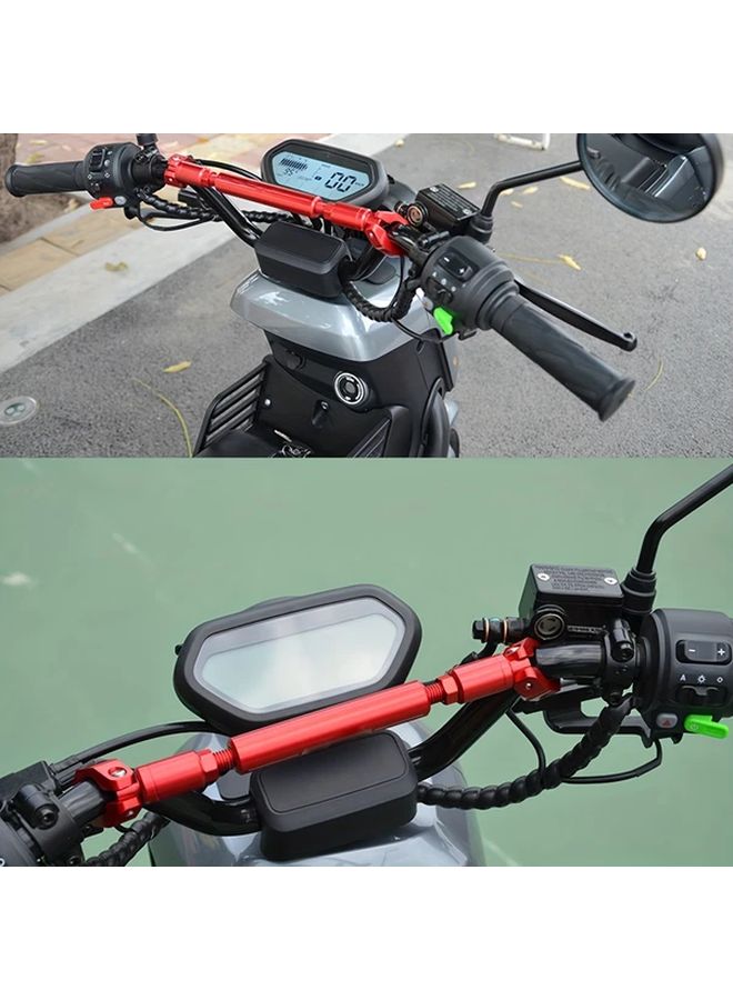 Golden Aluminum Alloy Universal Telescopic Rearview Mirror Bar Motorcycle Bicycle Scooter Accessory - Image 4