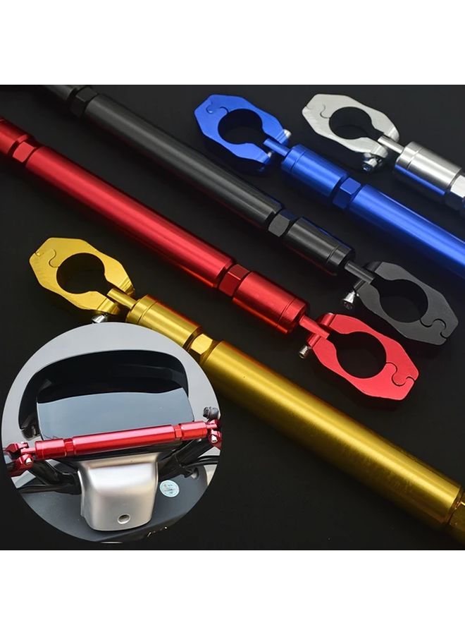 Golden Aluminum Alloy Universal Telescopic Rearview Mirror Bar Motorcycle Bicycle Scooter Accessory - Image 1