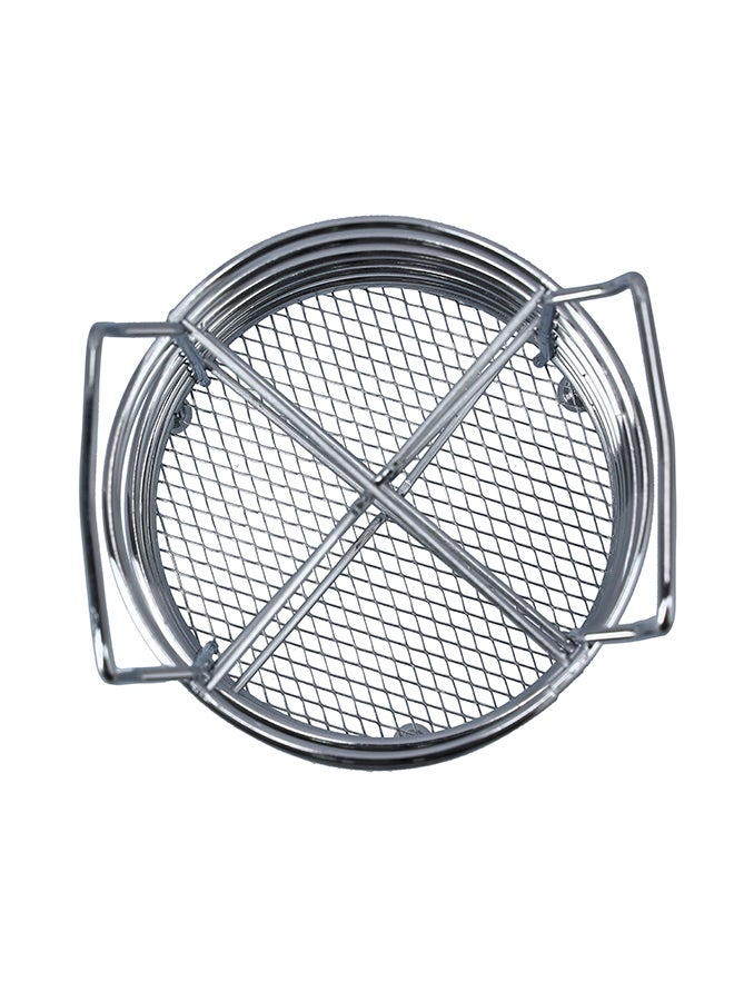 Royalford Cutlery Holder Durable Iron Constructio Silver - Image 3