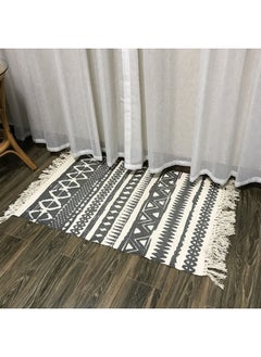 NIBEMINENT Printed Runner Black/Beige 60x130x1cm  - Image 2