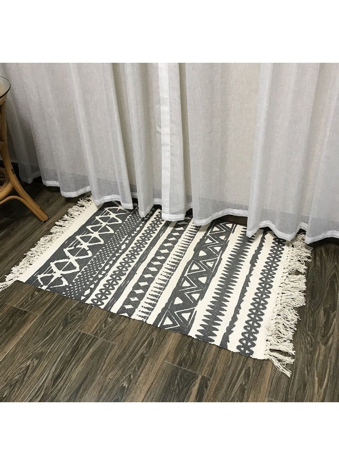 نيبمينينت بساط مطبوع أسود / بيج 60x130x1سم  - Image 2