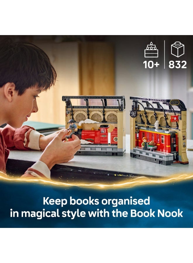 ليغو زاوية الكتب: قطار هوغوارتس™ السريع من ليغو® Harry Potter™‌‎، لعبة سحرية 76450 - Image 3