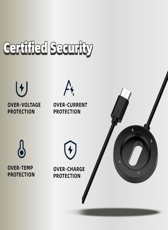 QHBAMD Magnetic Charging Compatible Cable for Suunto Run, 3.3ft USB-C, Magnetic Connector - Image 3