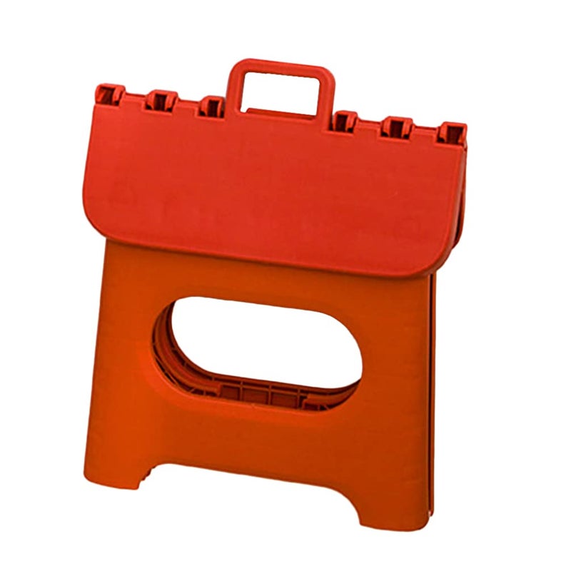 Folding Stool Lightweight Outdoor Seat with Handle for Camping Fishing Picnics Vintage Green - Image 2
