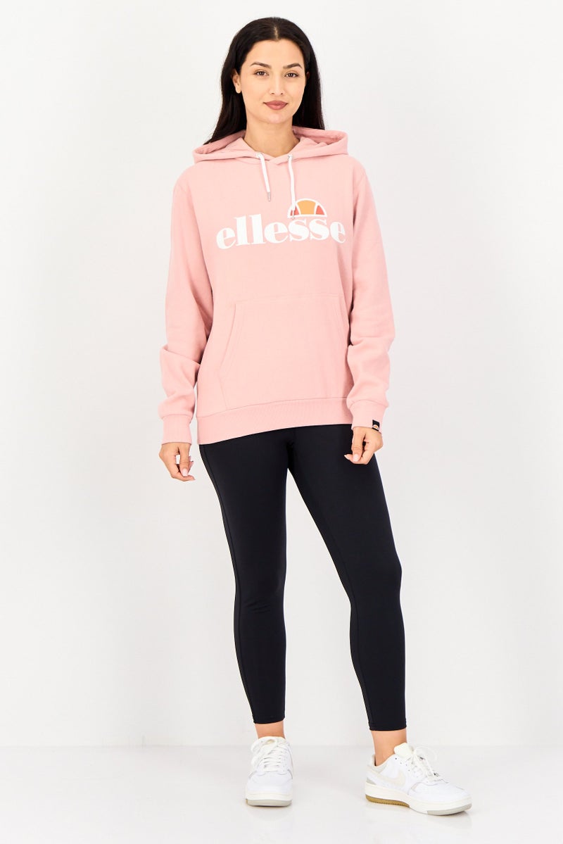 Ellesse Women Sportswear Fit Long Sleeve Outdoor Hoodie, Pink - Image 2