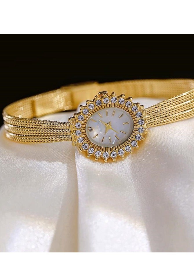 Medieval Light Luxury Wheat Ear Watch - Exquisite Women's Watch - Image 2