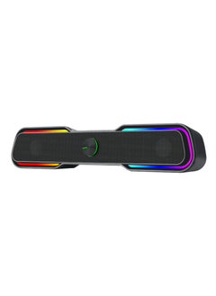 T-DAGGER T-TGS600 (Colour Box)  3W 3.5mm Gaming Sound Bar With RGB Backlit LED USB Powered For PC
