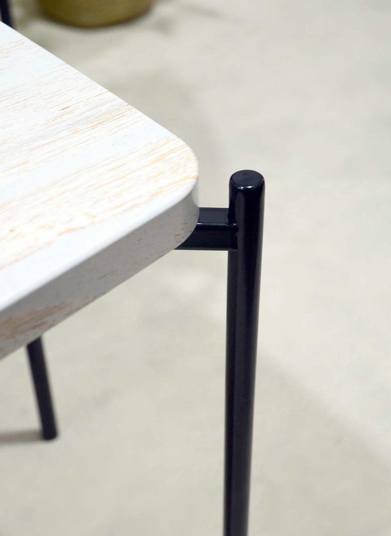 Sharpdo Square Coffee Table, Simple Modern Living Room, Home Wood, Light Luxury Style Combination Table 64*64*43&44*44*50CM - Image 4